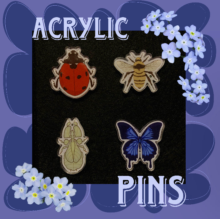 1.5” ACRYLIC PINS