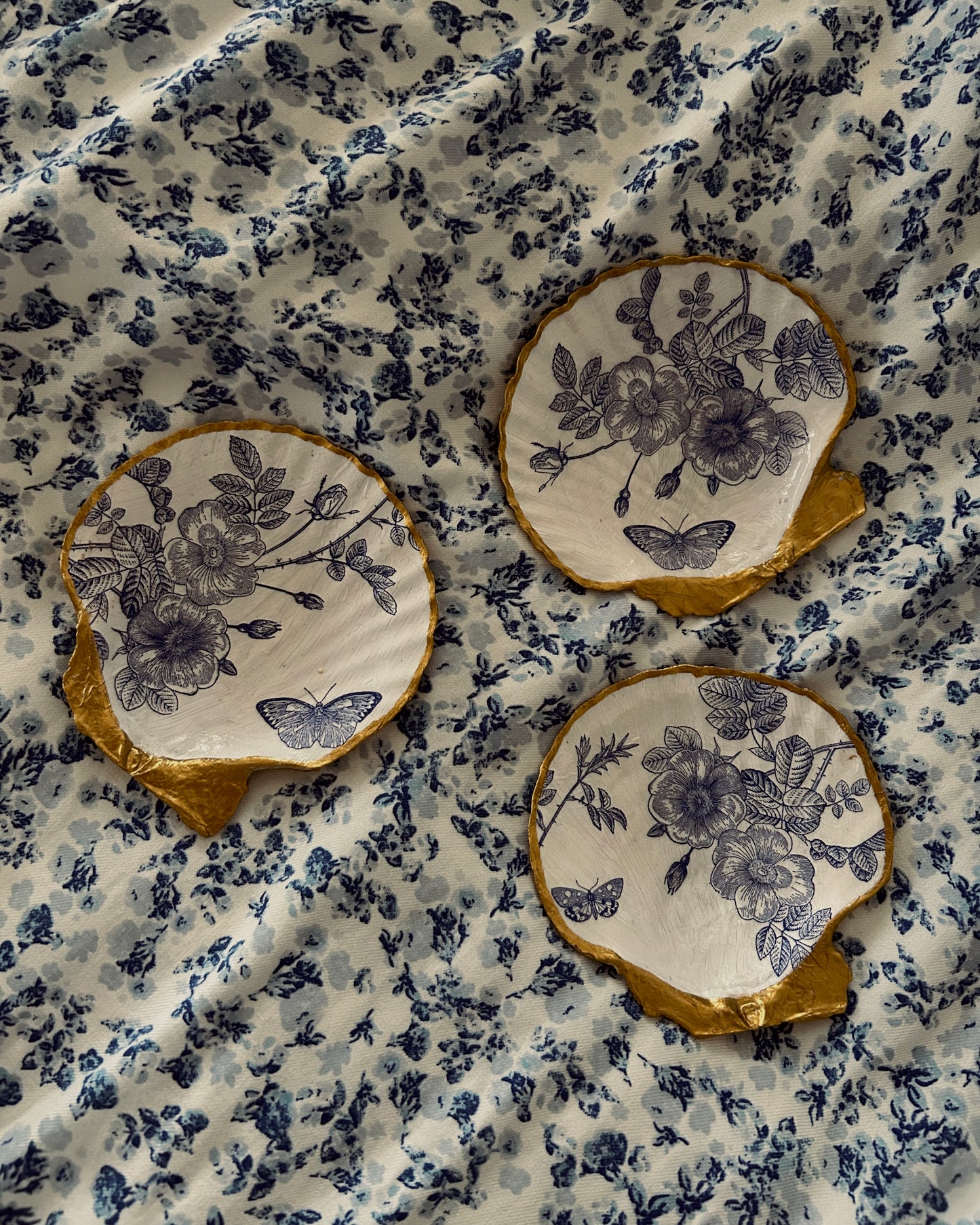 Coastal Shell Trinket Trays