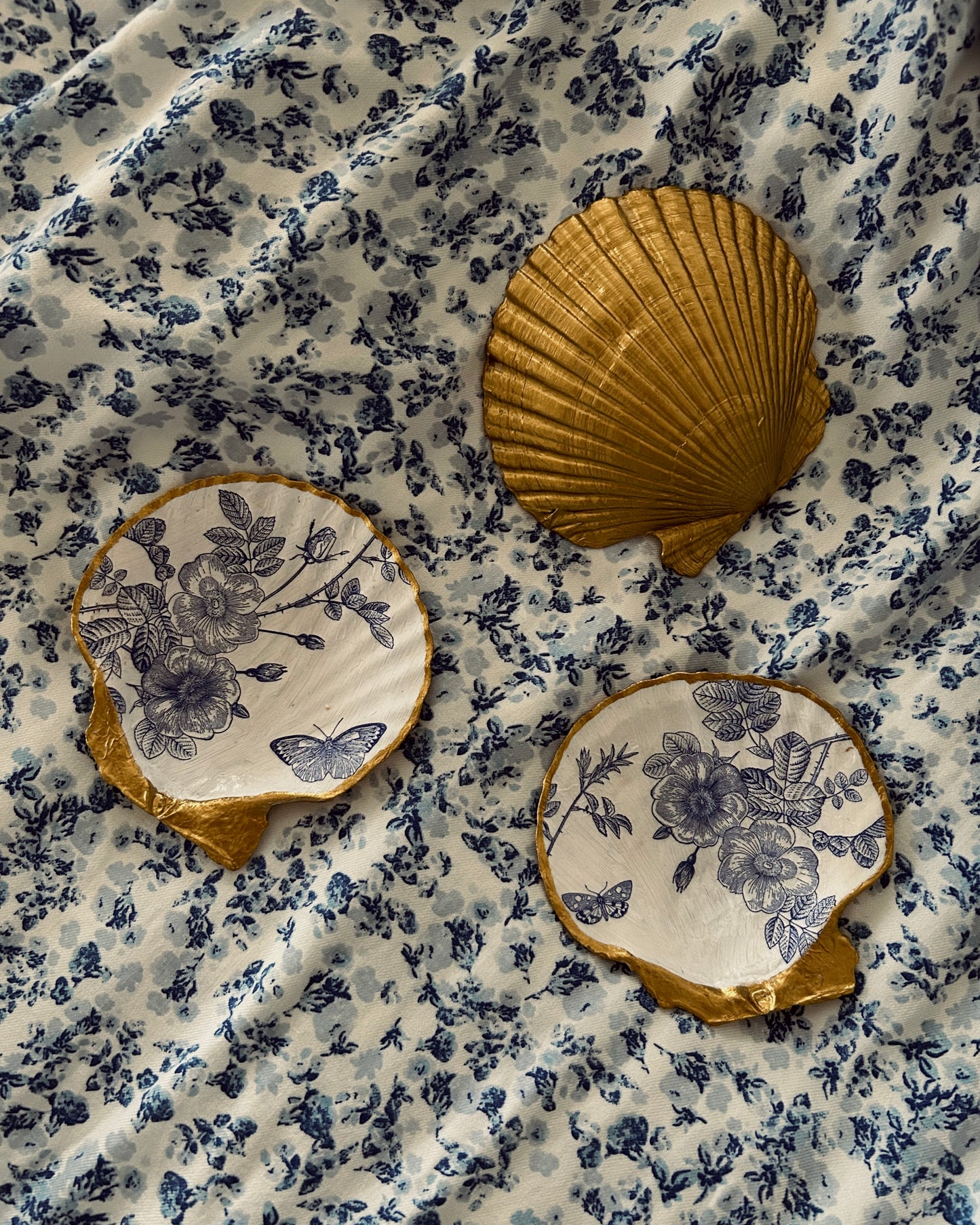 Coastal Shell Trinket Trays
