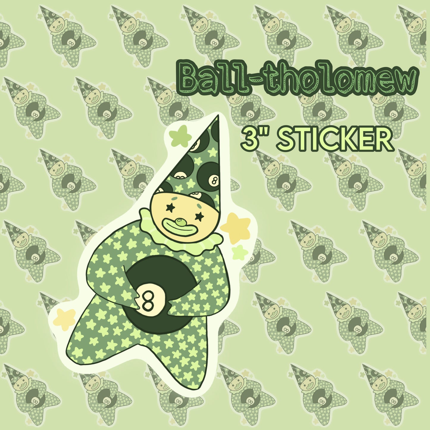 BALL-Tholomew STICKER